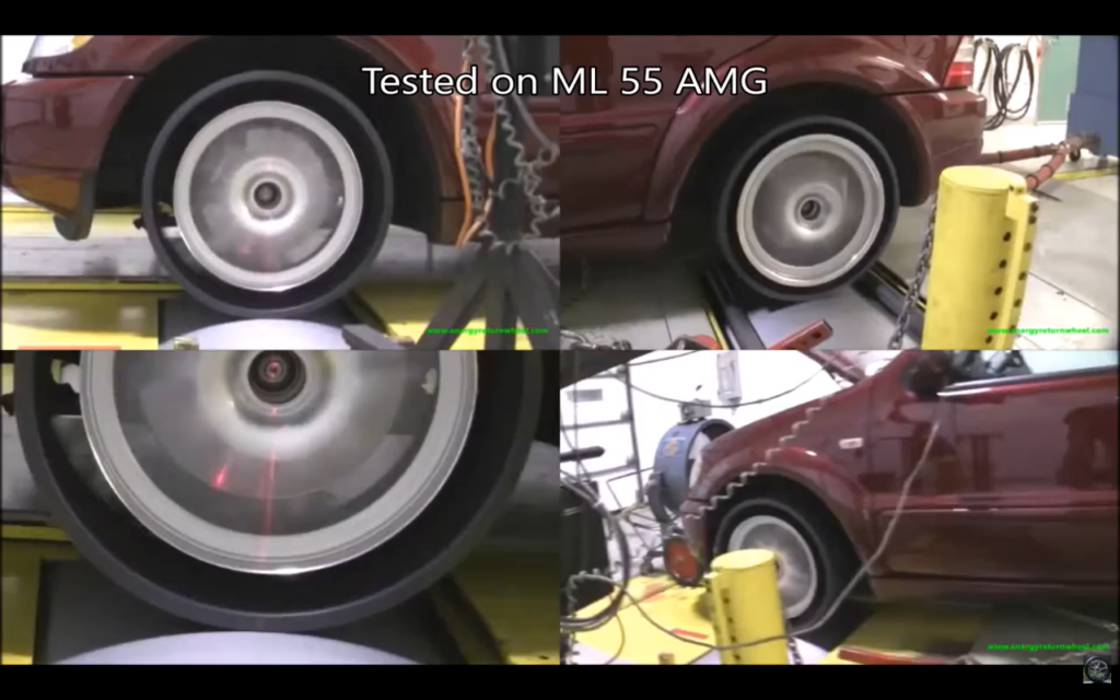 Test done with 2000 ML 55 AMG